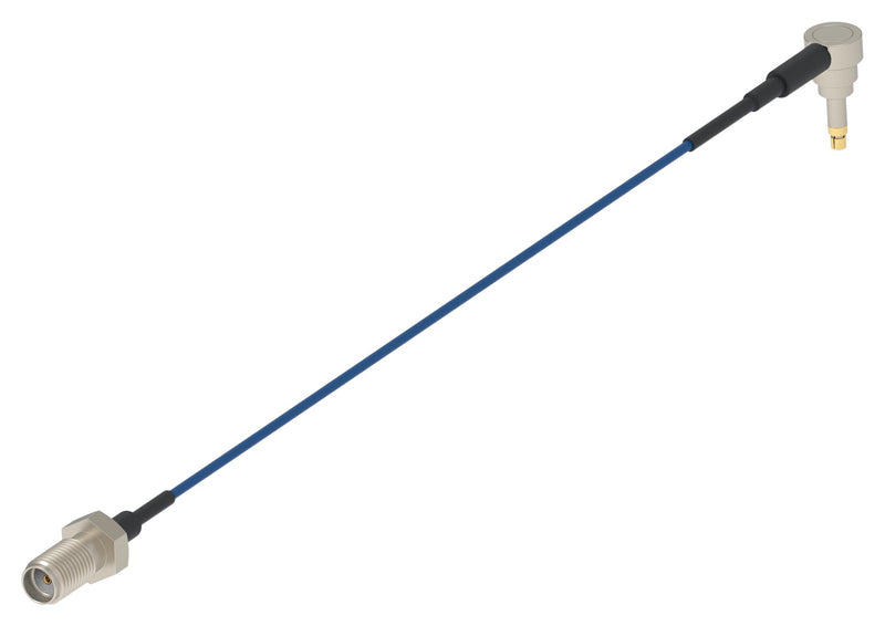 TE CONNECTIVITY 2478573-1 RF / Coaxial Cable Assembly, SMA Jack to SWG Probe Plug, 0.047" Semi Rigid, 50 ohm, 11.8 "