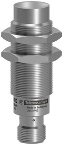 TELEMECANIQUE SENSORS XS918R4PAM12 Inductive Proximity Sensor, Cylindrical, OsiSense XS, M18, 20 mm, PNP-NO, 12 to 24 Vdc, Connector