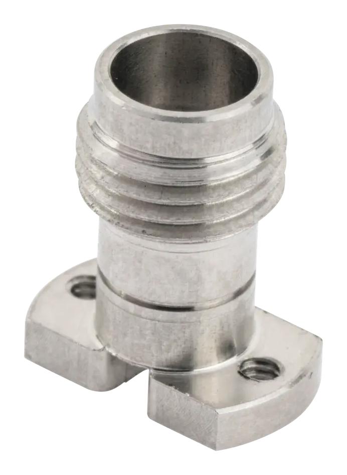 HUBER+SUHNER 82"PC185-S50-0-200/199"NE RF / Coaxial Connector, 1.85mm Coaxial, Straight Flanged Jack, Solder, 50 ohm, Beryllium Copper