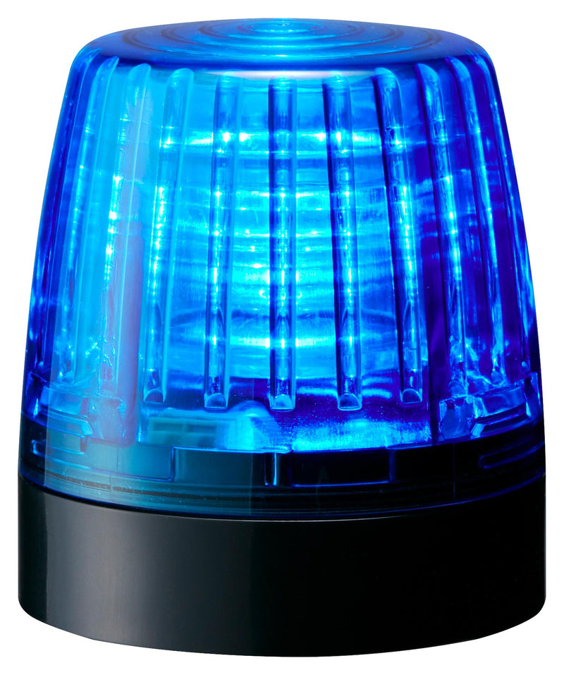 PATLITE NE-24A-B Signal Light, Blue, 24VDC, IP65, NEMA 4X, NEMA 13, 61mm H, 56mm Lens, NE-A Series