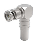 TIMES MICROWAVE EZ-400-BM-RA-X RF / Coaxial Connector, BNC Coaxial, Right Angle Plug, Crimp, Push On, 50 ohm, LMR-400