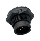 NORCOMP 870-006-113R001 Circular Connector, Circular Connector, Cavalier Series, Panel Mount Plug, 6 Contacts, PCB Pin