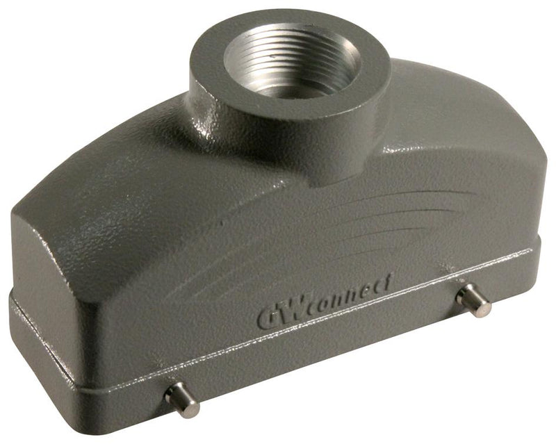 MOLEX / GWCONNECT 7824.6574.0 Heavy Duty Connector, M25 Top Entry, 4 Pegs, Hood, Top Entry, Aluminium Body, 2 Lever, 24B