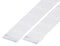GCT 10-20-A-0228-C-4-08-4-T FFC / FPC Cable, 20 Core, 1 mm, Same Sided Contacts, 9 ", 228 mm, White