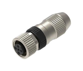 LUMBERG AUTOMATION RKCI 4A Sensor Connector, M12, Female, 4 Positions, IDC / IDT Socket, Straight Cable Mount 935070151