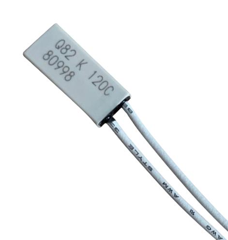 VARIOHM GROUP LIM-Q-82-A-60-5-100-10A Fuse, Thermal Cutoff, 40 kohm, Q Series, 2.5 A, 250 V, 60 &deg;C, Radial Leaded