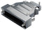 POSITRONIC D15000GE0 D Sub Backshell, D Series, DA, 180&deg;, Zinc Body