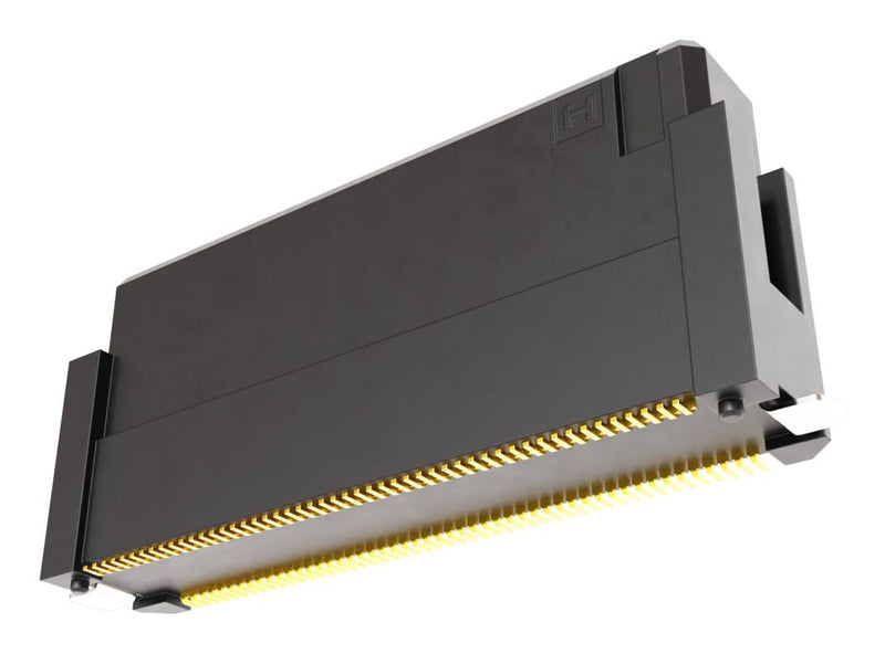 HARWIN F10-10110045R Mezzanine Connector, Receptacle, 0.5 mm, 2 Rows, 100 Contacts, Surface Mount Straight