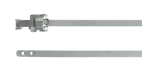 HELLERMANNTYTON MLT24SS5.M3P Cable Tie, 316 Stainless Steel, Silver, 630 mm, 5 mm, 180 mm, 420 N