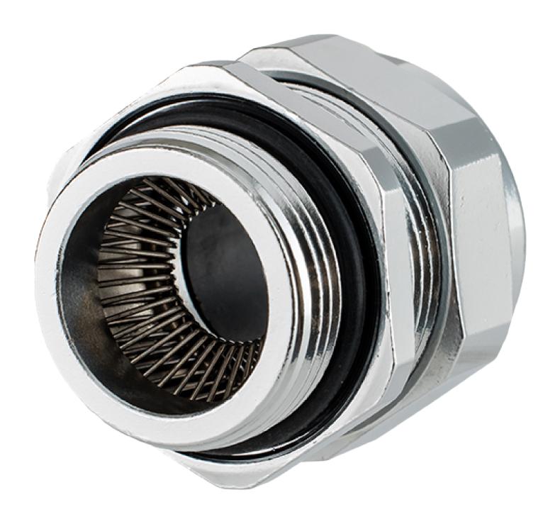 AMPHENOL LTW ESG-25M002 Cable Gland, M25 x 1.5, 14 mm, 17.5 mm, Metal, IP68