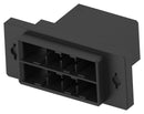 TE CONNECTIVITY 1-2390395-4 Connector Housing, Tab, 2Row, XX Key, Dynamic D-4200 Series, 8 Ways, 6.35 mm