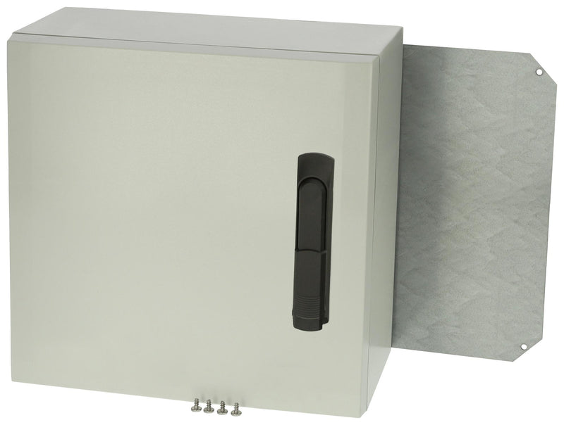 FIBOX ARCA 404021S Plastic Enclosure, Swing Handle, Multipurpose, Polycarbonate, 400 mm, 400 mm, 210 mm, IK10, IP66