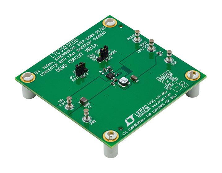 ANALOG DEVICES DC1883A Demonstration Board, LTC3103EDD, Synchronous Buck DC-DC Converter