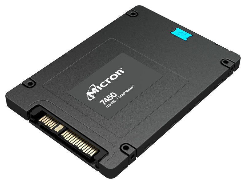 MICRON MTFDKCB1T9TFR-1BC1ZABYY SSD, Internal, U.3 2.5Inch, 7mm, PCIe Gen 4, NVMe, 1.92 TB, 3D TLC NAND