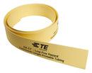 RAYCHEM - TE CONNECTIVITY EL8203-000 Heat Shrink Tubing, 2:1, 0.094 ", 2.4 mm, Yellow, 164 ft, 50 m