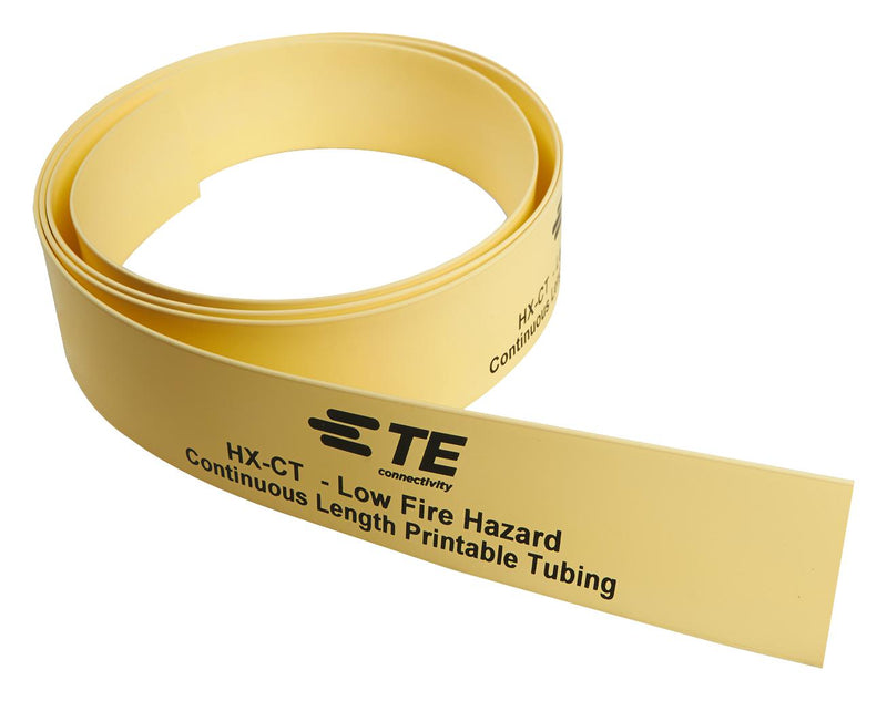 RAYCHEM - TE CONNECTIVITY EL8203-000 Heat Shrink Tubing, 2:1, 0.094 ", 2.4 mm, Yellow, 164 ft, 50 m