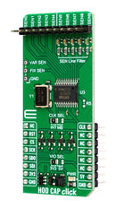 MIKROELEKTRONIKA MIKROE-5719 Add-On Board, HOD CAP Click, 3.3V/5V, mikroLab/EasyStart/mikromedia Starter/Fusion Development Kits