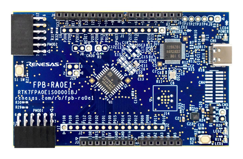 RENESAS RTK7FPA0E1S00001BJ Evaluation Board, R7FA0E1073CFJ, ARM Cortex-M23, 32 Bit Microcontrollers