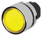 EAO 46-2231.31G0.000 Switch Actuator, Momentary, Flush, Yellow, EAO 46 Series 22.3mm Illuminated Pushbutton Switches