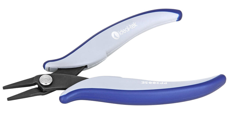 IDEAL-TEK PP2003E.IT Pliers, Snipe Nose, Serrated Jaw, 160 mm Overall Length, TEK-ME Series