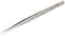 WELLER EREM 65ASA Tweezer, Precision, Curve/Pointed Tip, 140mm, Stainless Steel