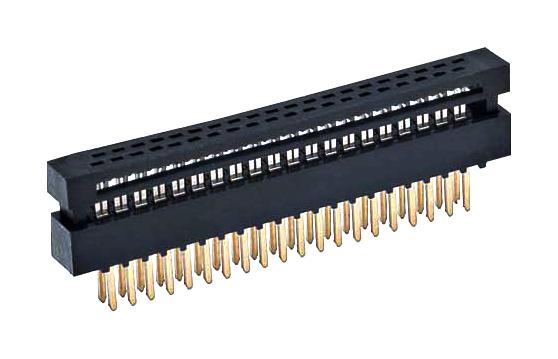 HARWIN M50-3802042 IDC Connector, IDC Plug, Male, 1.27 mm, 2 Row, 40 Contacts, Through Hole Mount