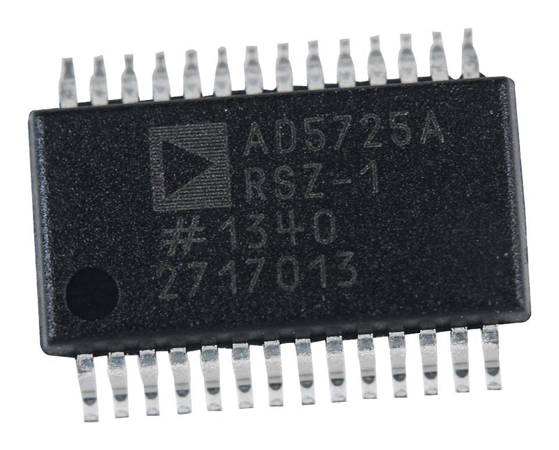 ANALOG DEVICES AD5725ARSZ-1500RL7 Digital to Analogue Converter, 12 bit, Parallel, 5V to &plusmn; 15V, SSOP, 28 Pins