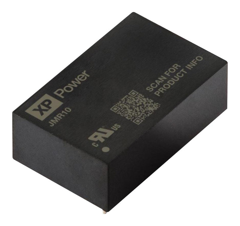 XP POWER JMR1012D12 Isolated Through Hole DC/DC Converter, ITE, Industrial & Medical, 4:1, 10 W, 2 Output, 12 V