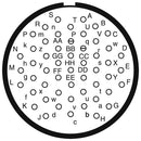 AMPHENOL SOCAPEX D38999/26WH53PA-LC Circular Connector, MIL-DTL-38999 Series III, DS38999/26 Series, Straight Plug, 53 Contacts
