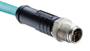 AMPHENOL LTW MSXS-08BMMM-SL7X05 Sensor Cable, M12 Plug, Free End, 8 Positions, 5 m, 16.4 ft, M Series