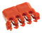 AMP - TE CONNECTIVITY 770156-3 Rectangular Connector, Commercial MATE-N-LOK, 4 Contacts, Plug, 5.08 mm, IDC / IDT, 1 Row