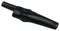 CAL TEST ELECTRONICS CTM-63C-0 Alligator Clip, Insulated, 10A, 7.9 mm Jaws Open, Black, CTM-63C Series