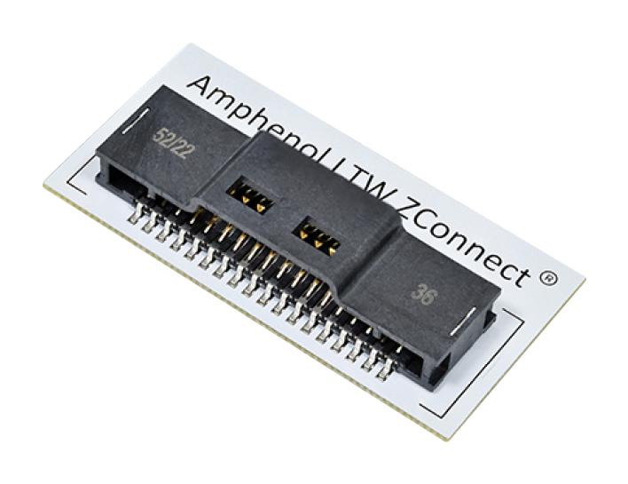 AMPHENOL LTW Z2A1-20BFRS-BA0001 FFC / FPC Board Connector, 1.8 mm, 20 Contacts, Receptacle, ZConnect Series