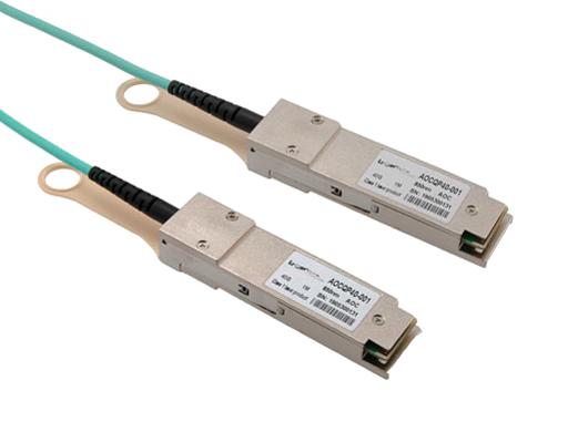 L-COM AOCQP40-003 AOCQP40-003 Active Optical Cable QSFP+ 40GBPS 3 Meter MSA Compatible 29AH9083