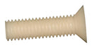 MULTICOMP PRO MP013130 Screw, Flat / Countersunk Head Phillips, M5, Nylon (Polyamide) / Fibre Reinforced, 40 mm Length