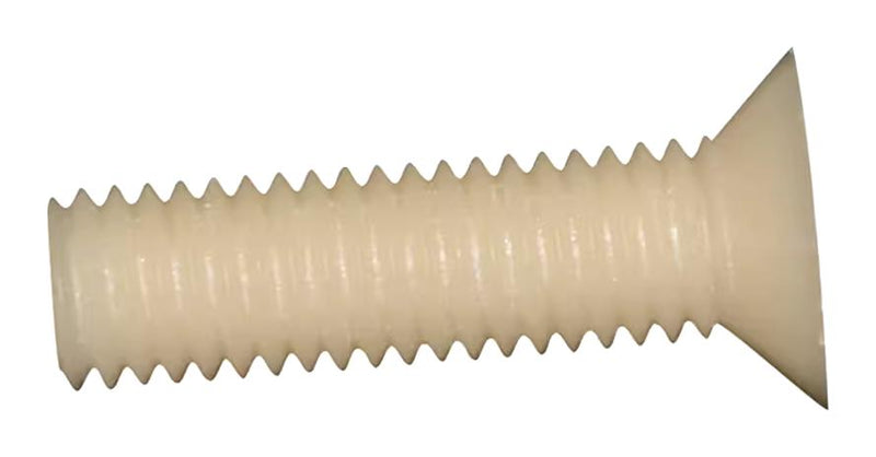 MULTICOMP PRO MP013127 Screw, Flat / Countersunk Head Phillips, M5, Nylon (Polyamide) / Fibre Reinforced, 20 mm Length