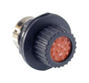 ITT CANNON 192900-0313 Circular Connector, Trident Neptune Series, Jam Nut Receptacle, 12 Contacts, Crimp Socket