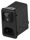 CORCOM - TE CONNECTIVITY 6HPSGD1-NG Filtered IEC Power Entry Module, IEC C14, Medical, 6 A, 250 VAC, DPST, Dual 4-1609158-3