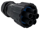 AMPHENOL INDUSTRIAL PRB06E24-BLS(LC)(A) INDUSTRIAL CIR CONN, PLUG, 5POS, CABLE