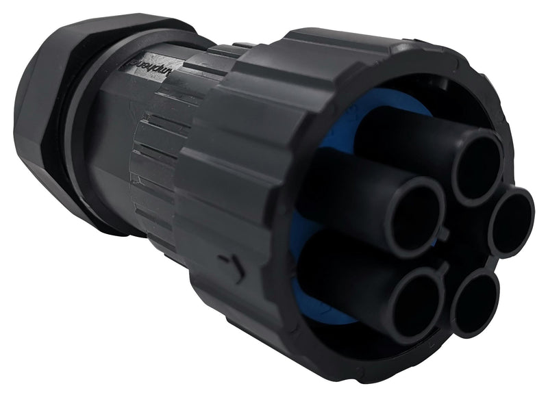 AMPHENOL INDUSTRIAL PRB-C-8-P-10-1 CIR CONTACT, PIN, CRIMP, 8AWG, SILVER