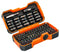 BAHCO 59/S100BC Colour Screwdriver Bit Set, 100 Pieces of Bits, Magnetic Universal and Quick Release Bit Holder