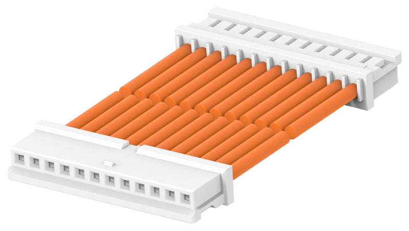 TE CONNECTIVITY 2405417-6 Cable Assembly, CN1 Connector to CN2 Connector, 12 Ways, 1.5 mm, 1 Row, 300 mm, 11.8 "