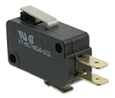ARATAS V-161-1C5 BY OMI Microswitch, Miniature, Short Hinge Lever, SPDT, Quick Connect, 16 A