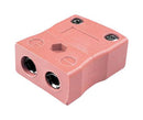 LABFACILITY IS-N-F Thermocouple Connector, Standard, Pink, Socket, Type N, IEC