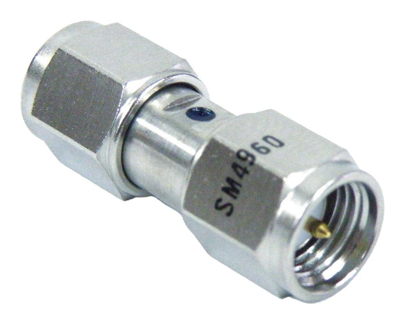 FAIRVIEW MICROWAVE SM4960 RF ADAPTER, SMA PLUG-SMA PLUG, 50 OHM