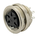 AMPHENOL SINE/TUCHEL C09131N0142002 Circular Connector, C091D Series, Panel Mount Receptacle, 14 Contacts, Solder Socket, Threaded