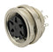 AMPHENOL SINE/TUCHEL C09131N0142002 Circular Connector, C091D Series, Panel Mount Receptacle, 14 Contacts, Solder Socket, Threaded
