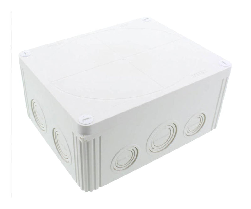 WISKA 10110744 Plastic Enclosure, Junction Box, Polycarbonate, 94 mm, 160 mm, 200 mm, IP66, IP67 COMBI 1610/3 WH