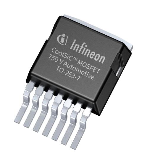 INFINEON AIMBG75R140M1HXTMA1 Silicon Carbide MOSFET, Single, N Channel, 17 A, 750 V, 0.182 ohm, TO-263 (D2PAK)