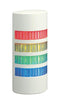 PATLITE WEP-402FB-RYGB SIGNAL TOWER, AMB/BLU/GRN/RED, 90DB, 24V